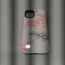 for iPhone 13 Case Floral - Cute Cherry Blossoms Aesthetic Phone Case for Women Girls,Protective Cases for iPhone 13,Beige