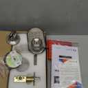 Bravex Keyless Entry Keypad Deadbolt Door Lock 304 Stainless Steel Sabbath Lock 100% Mechanical Shabbos Lock- No Risk of Low Power