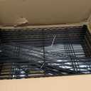 Adjustable 6-Tier Heavy Duty Wire Shelving Rack, 14" D x 24" W x 71" H Storage Shelves with Wheels, 750 lbs Capacity Rolling Metal Shelving for Garage, Pantry, Kitchen, Closet