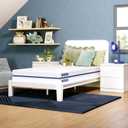 Nectar Kids Twin Mattress 8 - 2-Sided Design for Growing Children - Pressure Relieving Memory Foam - Fiberglass Free - 365 Night Trial - Mattress in a Box