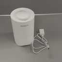 Small Air Purifier for Home Bedroom, Personal Desk Mini Air Purifier, Room Hepa Air Purifier Fresheners Cleaner for Dorm, Pets, Smoke, Desktop, Office (White)