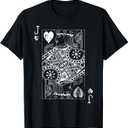 Jack of Hearts Vintage Card T-Shirt