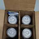 Dr. Brown's AntiColic Options+ Narrow Glass Baby Bottle with Level 1 Slow Flow Nipple, BPAFree, 8 oz/250 mL, 0m+, 4Pack 