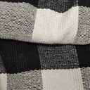 100% Cotton Buffalo Plaid Rugs, Buffalo Check Rug, 23.6''x35.4'', Checkered Outdoor Rug, Outdoor Plaid Doormat for Kitchen/Bathroom/Laundry Room/Bedroom (Black and White Porch Rugs)