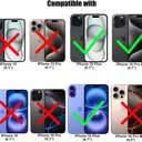 3 Pack Screen Protector For iPhone 15 Plus/iPhone 15 Pro Max/iPhone 16 Plus (6.7 inch) Tempered Glass, Anti Scratch, HD Clear