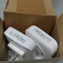 Wireless Doorbell Extender with Receiver Connects to Existing Hardwired Doorbell into Wireless Door Bell with 656 FT Range, 58 Chimes and 5 Volume Levels for Garage/Basement (1 Extender 2 Receiver (White)