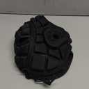 COOLOMG Soft Shell Flag Football Helmet 7v7 Rugby Helmet Scrum Cap Soccer Padded Headgear Adjustable Head Protector for Youth Kids Adults (Small, Black)