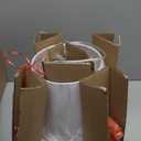 JONATHAN Y 20.5" Seashell Coastal Mini LED Table Lamp for Living Room Office, White Linen Drum Shade, Modern Mother of Pearl Bedside Nightstand Lamp, LED Bulb Included JYL1024A