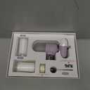 4 Modes Kitchen & Bathroom Water Filter for Sink Faucet with 2pcs Replacement Filters - 720 Rotating Sink Faucet Aerator for Skin Care - Hydrate & Brighten Skin with 15/16 Male Thread (Purple)