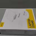 Nulaxy Telescopic 360 Rotating Laptop Stand for Desk Adjustable Height Swivel Pull Out Design Ergonomic Laptop Riser Standing Desk Converter Fits All 10-17" Laptops Computer MacBook, Gray