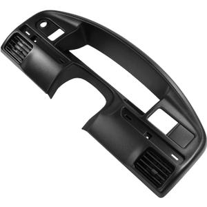 JDMSPEED Instrument Dash Cluster Bezel Dash Panel Replacement Compatible with (Diesel Engines Only) 1994-1997 Ford F250 F350 F Series Super Duty Cluster Dash Bezel F4TZ-15044D70-C