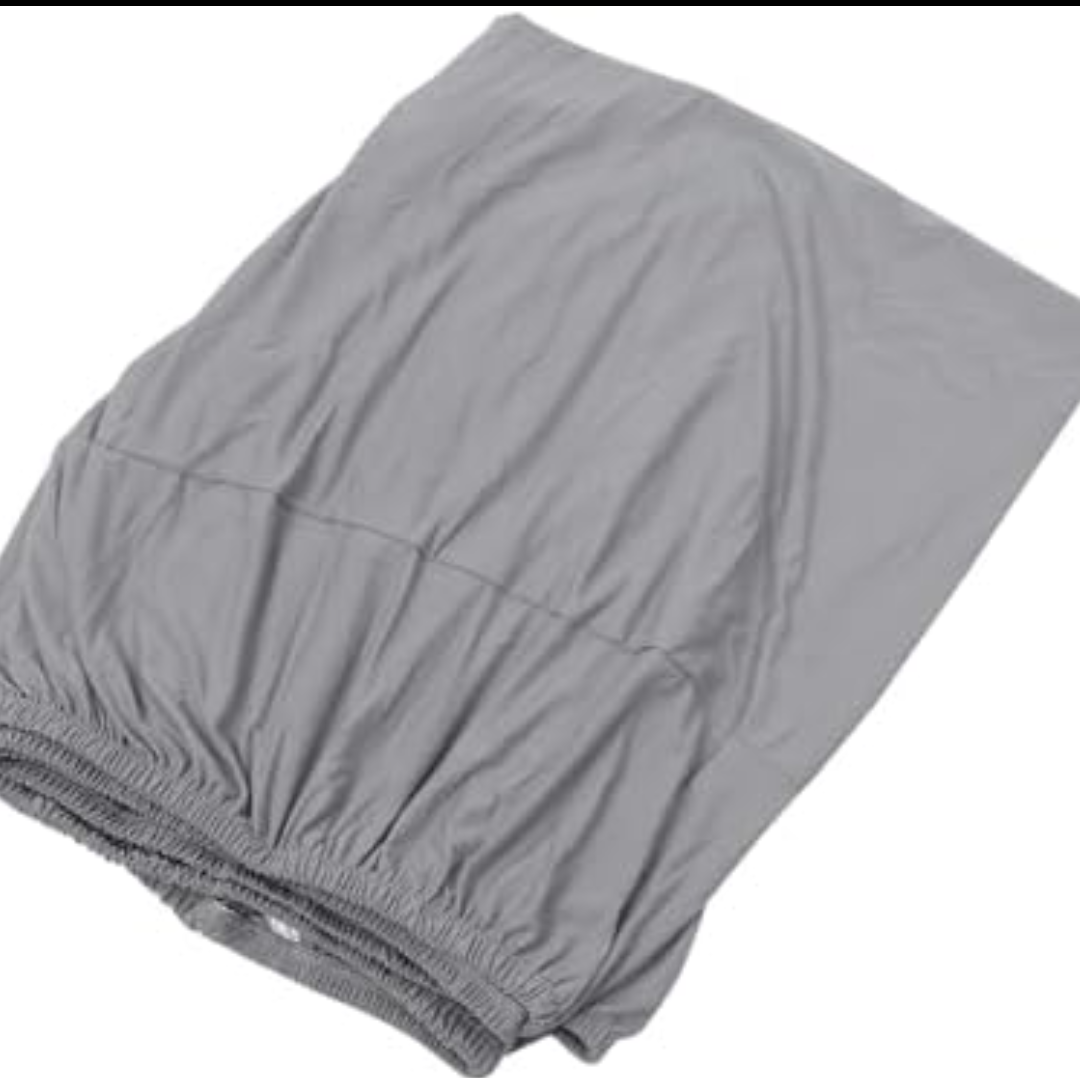 Wear-Resistant Slipcover for Comfortable and Elegant Design Easy to Clean Stain-Resistant Protection Light Grey Size King.