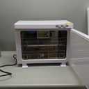 Hot Towel Warmer, Professional Towel Warmer, Hot Towel Cabinet with 8L Capacity, Professional Towel Warmer Cabinet for Facial Towels, Middle Towel Warmer for Salon and SPA Use (Black)