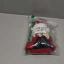 VANTATY 1-Piece Cute Santa Claus & Snowman Wine Bottle Coats, Xmas Decoration Party Dinner Decors, Table Ornament, Gift