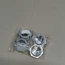 4 Pieces 3/4 Inch Clamp Type Cable Connector for Metallic Conduit Protect Cables Electric Wires Electrical Box Silver Zinc