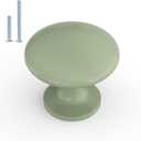 homdiy 30 Pack 1-1/10 inch Cabinet Knobs Green Drawer Knobs Solid Pulls, Cabinet Hardware Handles for Kitchen Bathroom