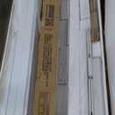 Merax Full Over Full Farmhouse Loft Bed with Murphy Cabinet Bed w/Hydraulic Lift, Solid Wood Wall Bunk Bed with Storage Staircase, Shleves & Desk/No Box Spring Needed/Easy Assemble/White