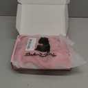 Light Pink Wig for Women Short Pastel Wavy Wigs Curly Bob Wigs with Bangs Shoulder Length Colorful Synthetic Wigs for Cosplay Costume Party Daily Use(14 Inches)