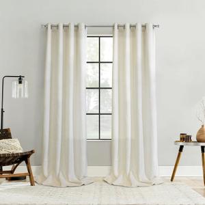 Loft Living Noel Blackout Grommet Indoor Curtain 52 x 84 in (Linen)