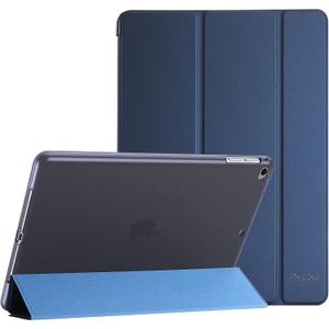ProCase Smart Case for iPad 9.7 Inch iPad 6th/5th Generation, iPad Air 2/Air 1, Slim Soft TPU Stand Smart Cover for iPad 9.7 2018 2017 Model iPad Air 2 Air 1 -Navy | Slim, Soft TPU, iPad 9.7 2018, iPad 9.7 2017, Navy