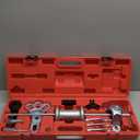 Bicos 9-Way Slide Hammer Puller Set, Front Wheel Hub Bearing Remover & Rear Wheel Axle Hub Dent Shaft Puller Tool Kit Wheel Bearing Removal Tool