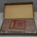 4 Player Wooden Mancala Board Game,4 Player Mancala Board Game Set, Great Glass Beads, Classic & Portable Marble Game for Family Night and Travel