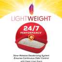 Purina Tidy Cats LightWeight 24/7 Performance Odor control, Multi-Cat, Clumping, 99.9 Percent Dust Free Cat Litter - 17 lb. Box