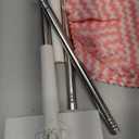 Snap Grip Mini Mop, Zero Touch Mini Mops, Gap Dust Cleaner Flat Mops with Locking Head & Sweeping Cloths, 92cm Long Handle Mopping Sweeper Stick for Multi Cleaning (1*mop+5*Cloth) 7-14 Days delivery