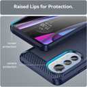 Case for Moto Edge 2022/Motorola Edge 2022 5G UW/Moto Edge Gen 3 XT2205-1 Case, Slim Thin Phone Case Soft Back Cases Shockproof Protective Cover for Motorola Moto Edge 2022 5G Blue