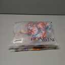 3 x RONGTAI Girls Sleeveless Dress Round Neck 5D Floral Printed Sundress for Casual Party Beach Little Girl 2-12 Years (4-5T)