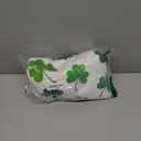 JOOCAR Flannel Throw Blanket St Patricks Day Lucky Spring Green Clover Shamrock Cozy&Soft Plush Blankets for Bed Couch Living Room Sofa Chair (40x50 Inch, 12)