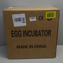 24 Eggs Incubator with Temperature and Humidity Display, Automatic Egg Turning, Automatic Water Bottle Refill, Air Vent, 4 Modes 360 View Incubator, Hatching Chicken Duck Quail Bird