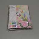 2 x 2026 Planner, Weekly and Monthly Calendar Academic Planners, Jan 2026 - Dec 2026, Planning Agenda Notebook for Office School Supplies, Butterfly Flowers