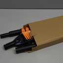 33" Extendable Snow Brush and Ice Scraper for Car Windshield, 2-in-1 Car Snow Brush & Ice Scraper with 360 Pivoting Brush Head and Comfortable Foam Grip for SUV Trucks Sedans,Orange