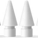 Soft Noise Reducing Tip Replacement Compatible with Apple Pencil 1st & 2nd Generation (4 PCS)