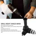 Drill Bit Right Angle Elbow, 90 Degree Drill Attachment Professional Right Angle Drill Bit Adapter for Tight Spaces