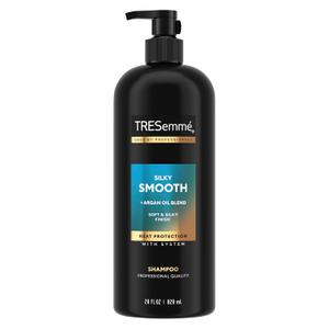 TRESemmé Shampoo Silky & Smooth For Frizzy Hair Formulated With Pro Style Technology 28 Fl Oz, 3 Pack