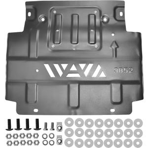 FL3Z-5D032-D Engine Splash Guard Shield Grill Compatible with Ford F-150 2.7L 3.3L 3.5L 5.0L 2015-2022 Replace# FL3Z-5D032-E FL3Z-5D032-A Lower Front Splash Shield Please Check The Model