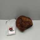 JSDshine Afro Wig For Women - Mix Brown 70s Afro Wigs Natural Looking Huge Afro Kinky Curly Wigs With Bangs Short Bouncy Soft Afro Puff Wig Synthetic Hair Afro Wig For Daily Party Use