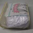 50 ft x 10 ft Wrinkle Free White Backdrop Curtain for Wedding Parties, Polyester Photo Backdrop Drapes for Baby Shower Birthday Party Backdrop Stand, Bulk Thick Background Curtains, 5x10FT 10 Panels