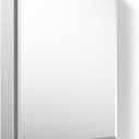 Kohler CB-CLC2026FS Frameless Bathroom Mirror Medicine Cabinet, Single Door, Rectangular Beveled Edge Frame, Bathroom Cabinet Mirror, Adjustable Shelves, 20 in. W x 26 in. H