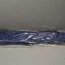 7.5FT Heavy Duty Beach Umbrella with Air Vent, Wood-Look Pole, Carry Bag, UPF50+ Superior Sun Protection, Blue Version