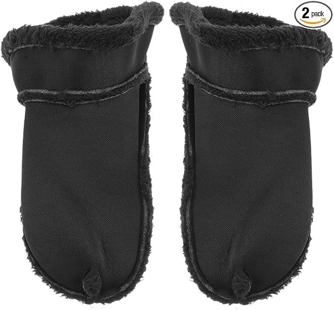 Healvian FleeceInner Shoe Covers for Clogs Warm Removable Fur Liners for Winter Soft Cozy Inserts Fits Sizes 4041 Thick Plush Foot Warmers for Indoor and Outdoor Use