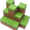 Ocnova 24 Pcs Treat Boxes for Video Game Birthday Decorations, Pixel Game Party Supplies, Small Gaming Pixelated Party Favor Box (3.5 x 3.5 Inch)