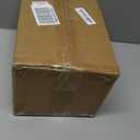 Sumnacon Rectangular Tissue Box Cover Natural Travertine Tissue Cover with Pads,Heavy Duty Stone Tissue Box Holder,Gorgeous Tissue Holder for Toilet Bathroom Kitchen Living Room Table,Light Beige