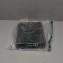 4 Pack Plant Saucer Tray Rectangular, Plant Saucers for Indoors, Heavy Sturdy Plastic Plant Drainage Trays, Plant Drip Trays for Pots, Seed Starter Growing Tray (11 x 9 inch, Black)