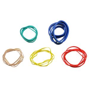 CanDo 10-1855 Hand Exerciser, Additional Latex Free Bands, 5 Pack Set