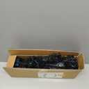 Jackcsale 2 Foot Artificial Christmas Tree Xmas Pine Tree with PVC Leg Stand Base Holiday Decoration Black