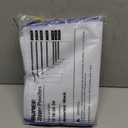 SUNEE Plastic Mesh Zipper Pouch 11x15 in (6 Colors, 12 Packs),Extra Large Water-Resistant Zip Bag for School Office Supplies, Puzzles & Games Organizing Storage (Multicolored)