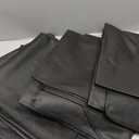 10 Pack 40-inch Garment Bags for Travel, Garment Bags for Hanging Clothes with Zipper and Visible Transparent WindowBlack